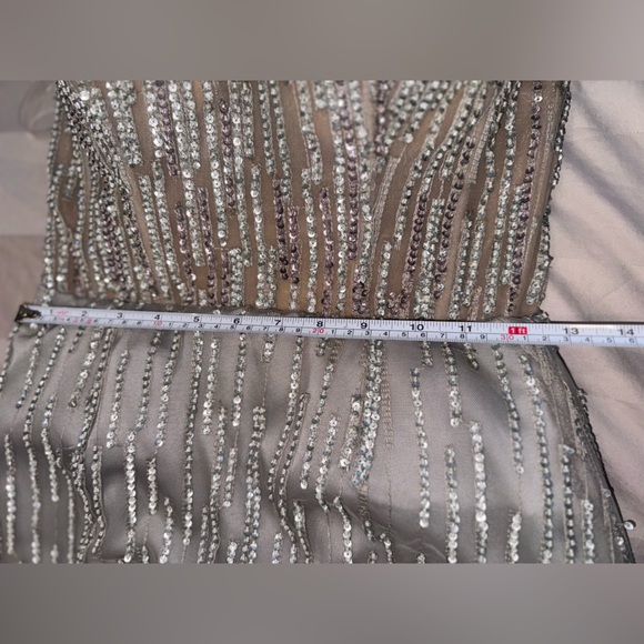 Silver Sequin Gown - Picture 11 of 17